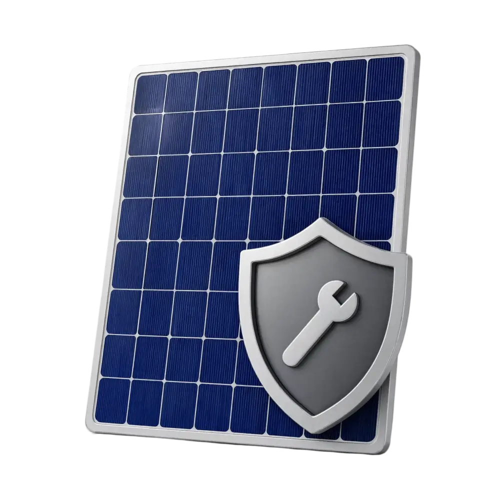 Low maintenance durable solar panels installed in Bangalore